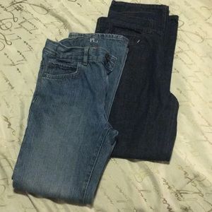 Two pairs of Boys Jeans